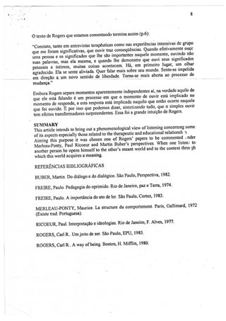 O que é ouvir - Mauro Martins Amatuzzi