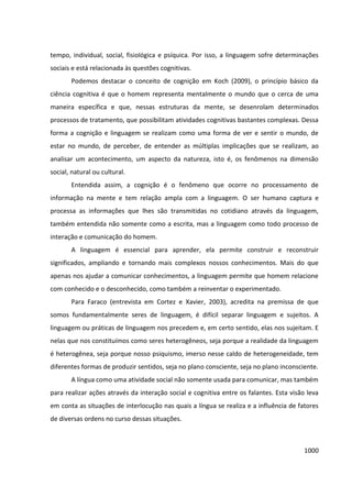 Anais 2014 Coloquio Cognição Linguagem