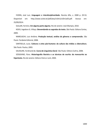 Anais 2014 Coloquio Cognição Linguagem