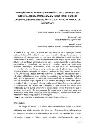 Anais 2014 Coloquio Cognição Linguagem