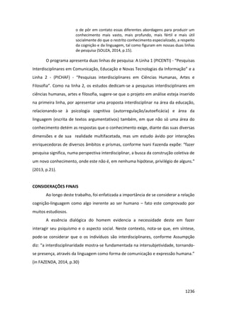 Anais 2014 Coloquio Cognição Linguagem