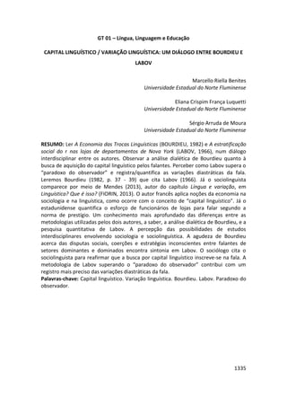 Anais 2014 Coloquio Cognição Linguagem