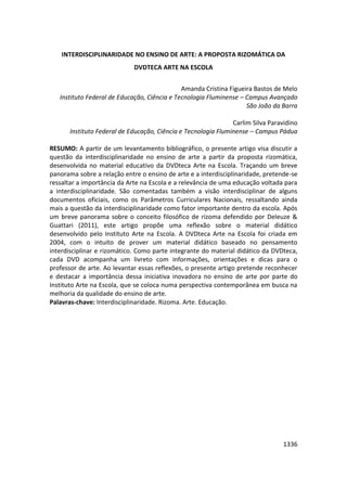 Anais 2014 Coloquio Cognição Linguagem