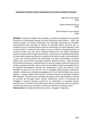 Anais 2014 Coloquio Cognição Linguagem