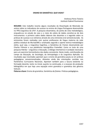 Anais 2014 Coloquio Cognição Linguagem