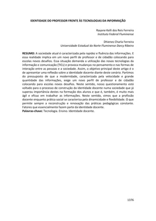 Anais 2014 Coloquio Cognição Linguagem