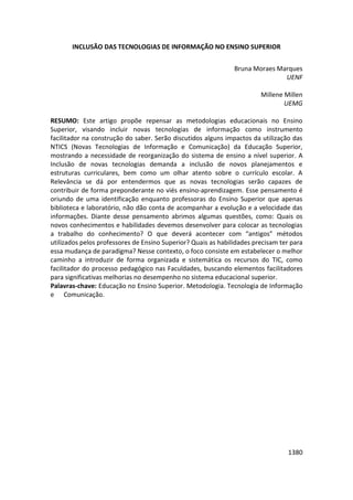 Anais 2014 Coloquio Cognição Linguagem