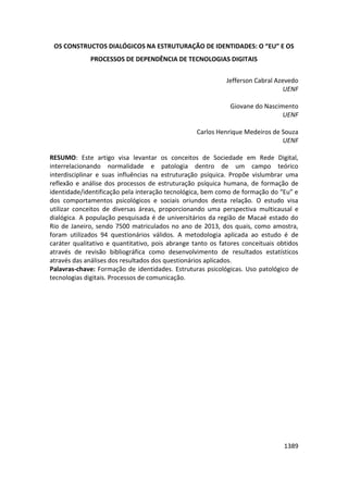 Anais 2014 Coloquio Cognição Linguagem