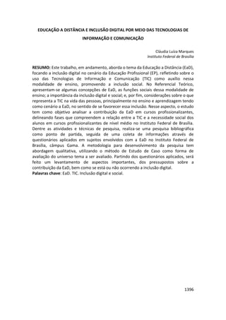 Anais 2014 Coloquio Cognição Linguagem