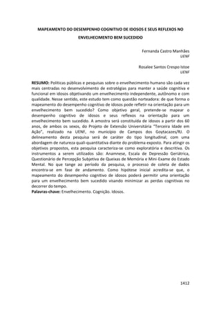 Anais 2014 Coloquio Cognição Linguagem