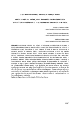 Anais 2014 Coloquio Cognição Linguagem