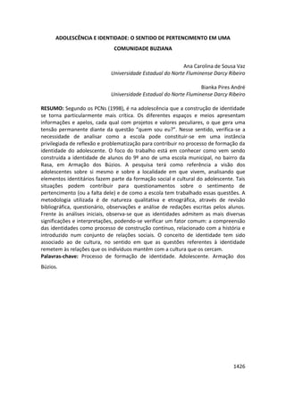 Anais 2014 Coloquio Cognição Linguagem