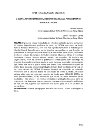 Anais 2014 Coloquio Cognição Linguagem