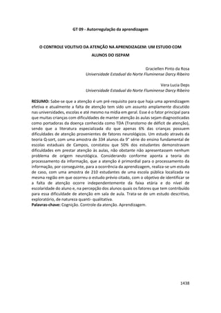 Anais 2014 Coloquio Cognição Linguagem