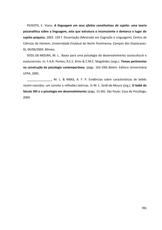 Anais 2014 Coloquio Cognição Linguagem