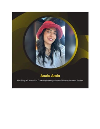 Anais Amin Career and Lifestyle Image Series