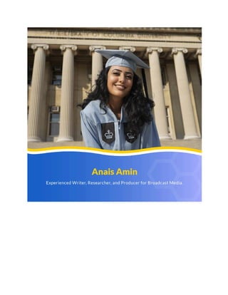 Anais Amin Career and Lifestyle Image Series