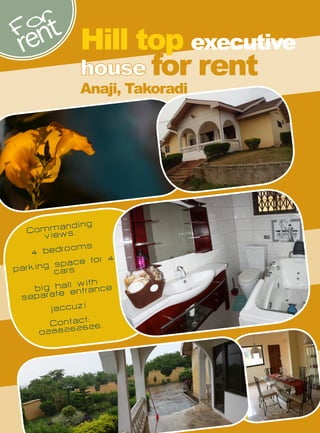 Excellent Renting opportunity in Takoradi, Ghana
