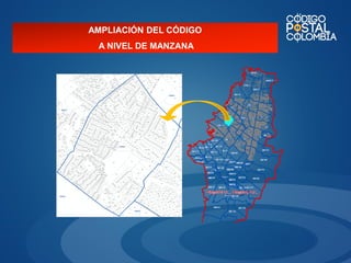 AMPLIACIÓN DEL CÓDIGO
A NIVEL DE MANZANA

 