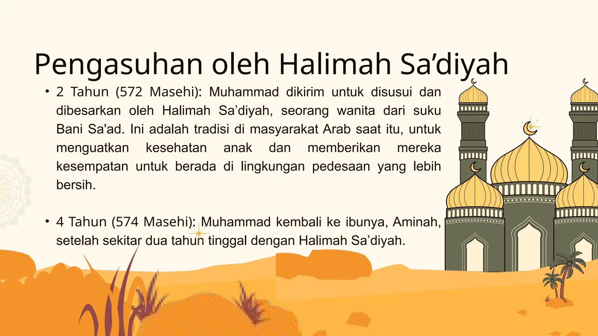 Kisah masa Anak-Anak Rasulullah yang diketahui.pptx