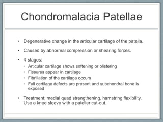 Injuries (that I remember) so far…1998 – left knee. Playing soccer, hurt it by just running.2000 – left knee. Soccer, abrupt stop.2002 – left knee. Kick on the back.2003 – left knee. Soccer, fast twist in motion while running.2004 – left knee. Gymnastics, hurdle (skip step) before front attempting to perform a silly handspring.2004 – right knee. Gymnastics, hit the inside of the knee with balance beam while falling off in an attempt to perform an aerial.2009 – right knee. Soccer, my foot kind of entangled to another girl’s.2010 – right knee. Soccer side tackle.2010 – right knee. Uneven sidewalk, miss stepped and ankle rolled (no ankle sprain).2011 – left knee. While stretching in a split position (right leg in front), popped, it hurt but nothing compared to other times.2011 – right knee. Gave away while squatting to pick up something. So far the most stupid way of hurting it.WORST one ever!