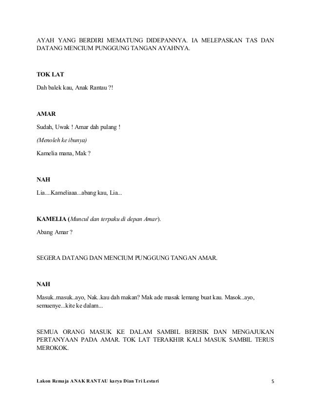 Anak rantau Anak rantau