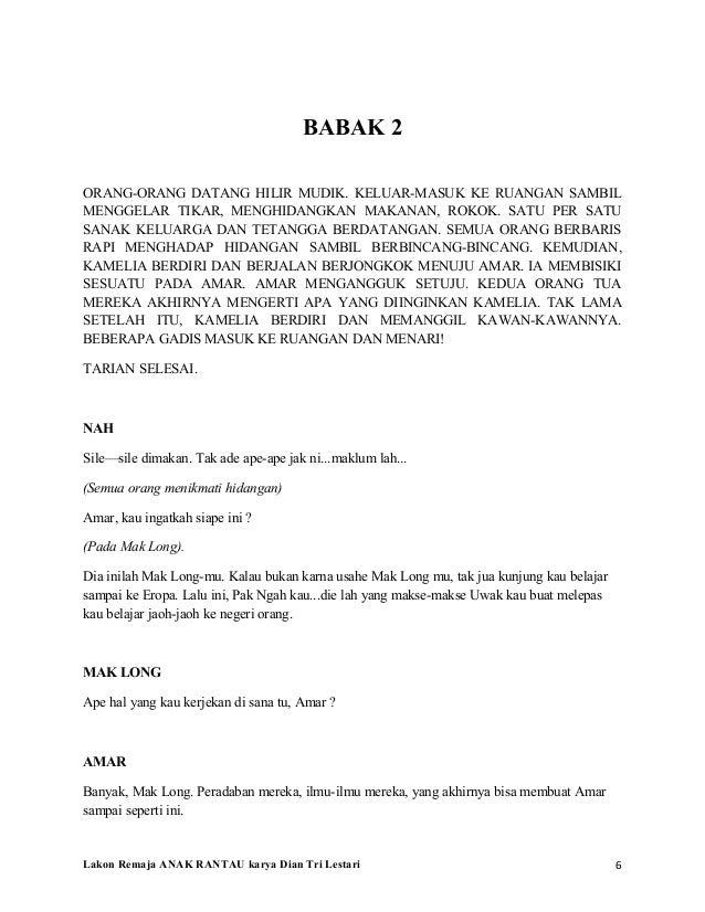 Anak rantau Anak rantau