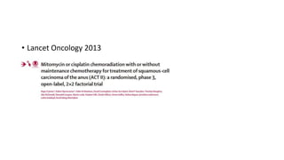 • Lancet Oncology 2013
 