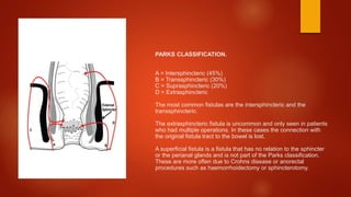 Parks Classification Anal diseases (final) | PPTX