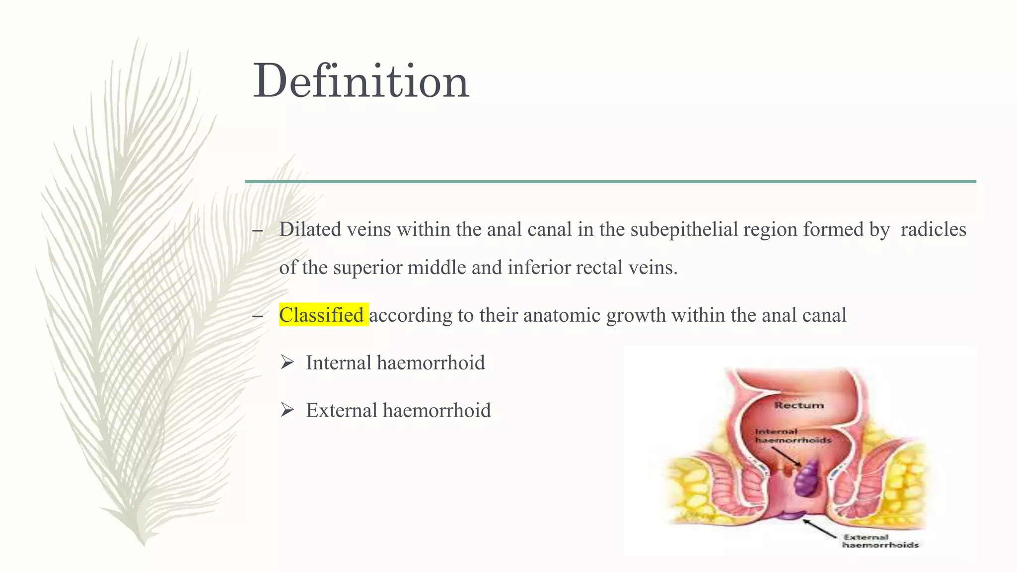 Anal fissure and haemrrhoid | PPTX