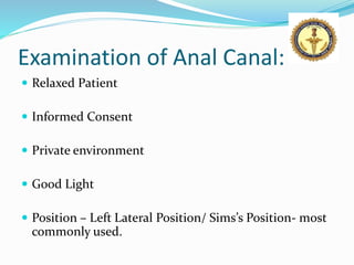 PPT by Dr Anil Kumar, Assitant Professor, AIIMS,Patna on Anal Fissure
