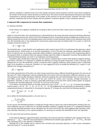 An Algebraic Multigrid Solver For Transonic Flow Problems | PDF