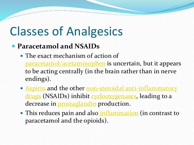 paracetamol class drug vs Analgesia anesthesia paracetamol class drug vs Analgesia anesthesia