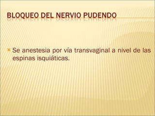 Analgesia Y Anestesia ObstéTrica | PPT