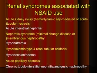 Analgesic nephropathy