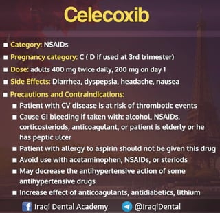 Analgesics used in Dental Practice