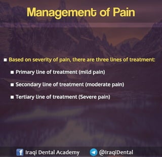 Analgesics used in Dental Practice