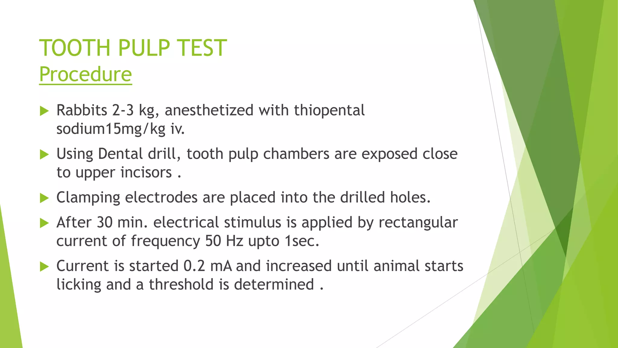 Analgesic screening methods | PPTX