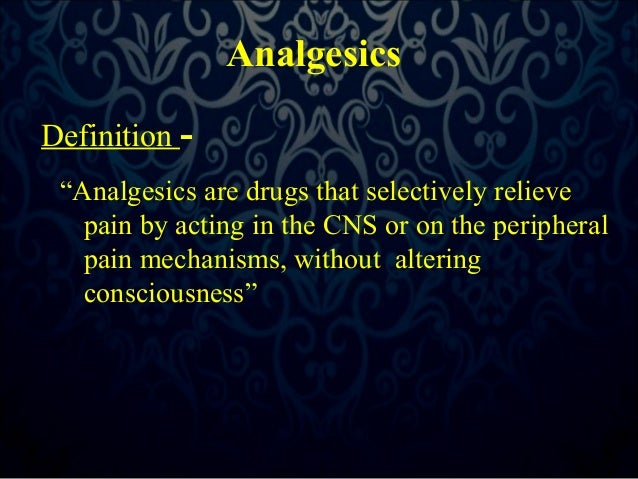 Analgesics in maxillofacial surgery by Dr. Amit Suryawanshi .Oral