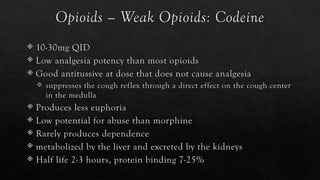 Weak Nsaids Analgesics: NSAIDs & Weak Opioids by Rahimi Rusli | PPTX
