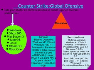 Counter-Strike 2 - Requisitos mínimos y recomendados de la nueva secuela