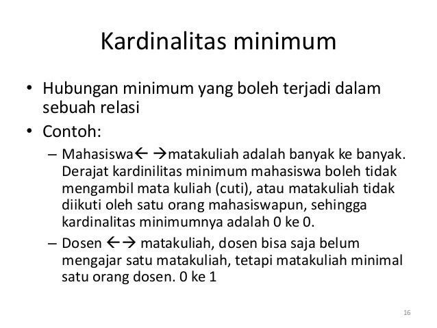 Analisa dan perancangan sistem informasi 07 entity 