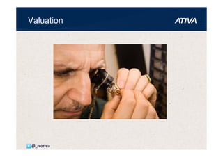 Valuation




@_rcorrea
 