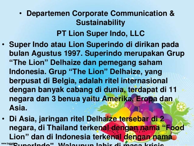 Metode Penelitian terhadap Konsep Market Retail Superindo Metode Penelitian terhadap Konsep Market Retail Superindo