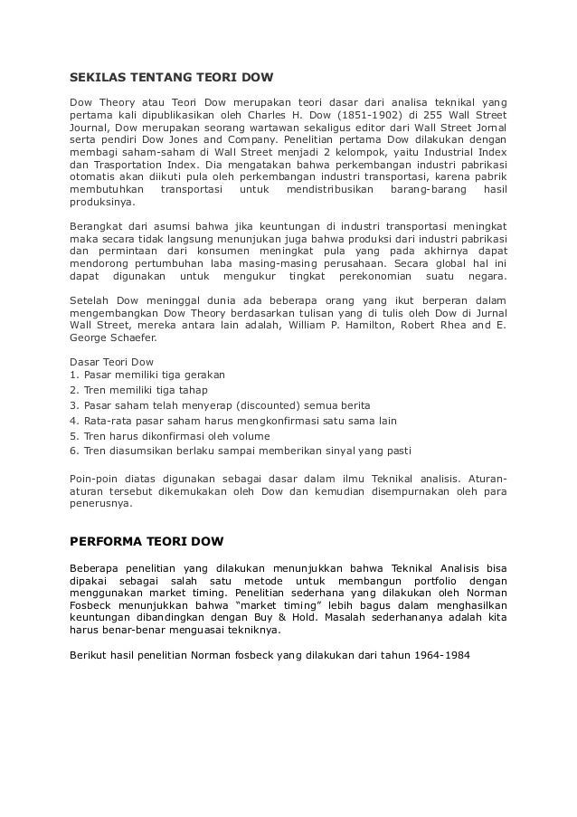 Analisa teknikal saham pdf