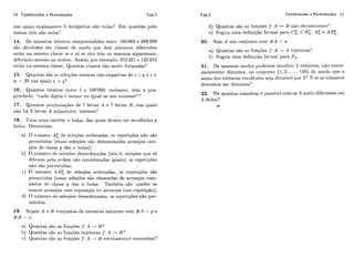 Analise combinatoria e probabilidade