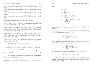 Analise combinatoria e probabilidade