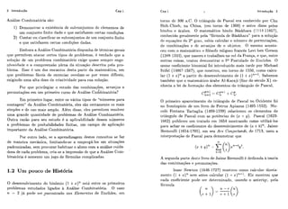 Analise combinatoria e probabilidade