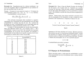 Analise combinatoria e probabilidade