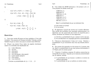 Analise combinatoria e probabilidade
